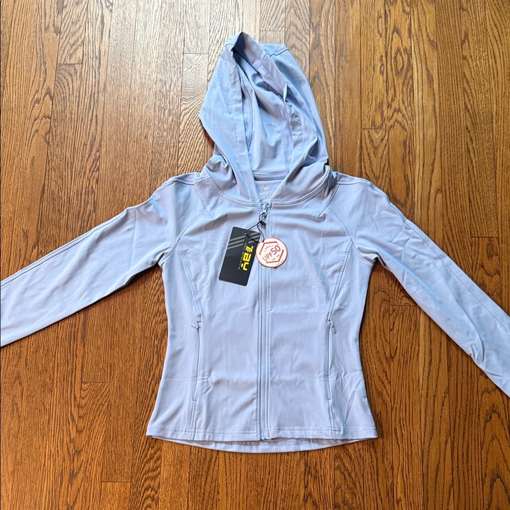 REI Sky Blue Hooded Jacket